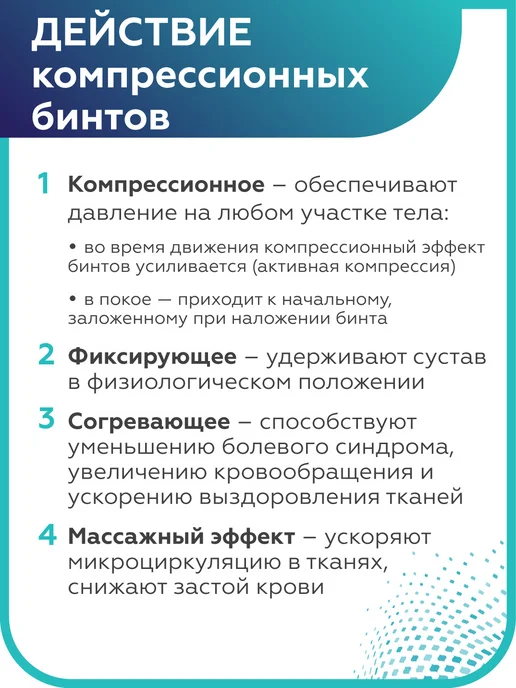 Gewinn ортопедия Бинт эластичный компрессионный для операции 5 метров, 1,5 м, фото 4