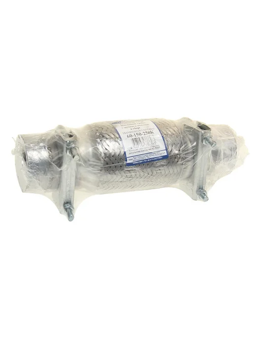 TRANSMASTER Гофра глушителя 55x100х200 с трубами в 3-ой оплетке innerbr, 60x150x250, фото 2