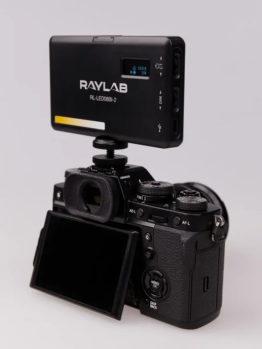 Raylab Профессиональный RGB видеосвет с аккумулятором для съемки, вариант, фото 2