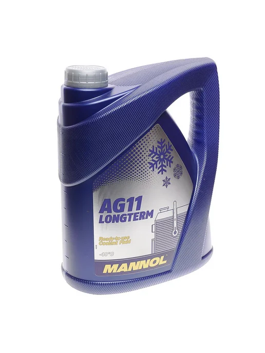 MANNOL Антифриз синий -40C 5л G11 Longterm, 5 л