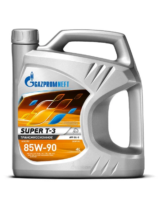 Gazpromneft Масло трансмиссионное SUPER-T3 GL-5 85W90 мин.4л, вариант