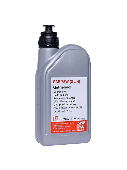FEBI Масло трансмиссионное VW AUDI для МКПП GL-4 75W 1л, 75 Вт, 1 л