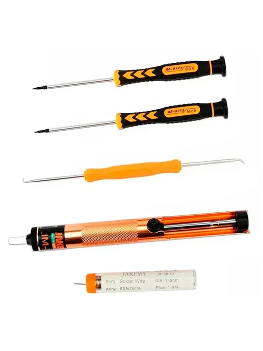 Jakemy Набор для пайки Soldering Tool Set 17 IN 1 220V 30W (JM-P03), 30 Вт, фото 2