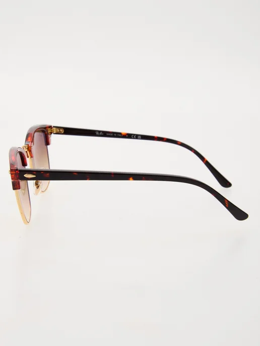 Ray-Ban Солнцезащитные очки Clubmaster, коричневый, фото 4