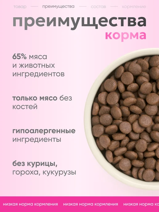 Сухой корм Grandorf' Грандорф для собак, крупные, средние, 1 кг, фото 2