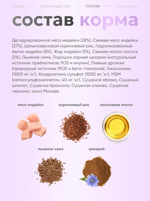 Сухой корм Grandorf' Грандорф для собак, взрослые, мелкие, 1 кг, фото 3