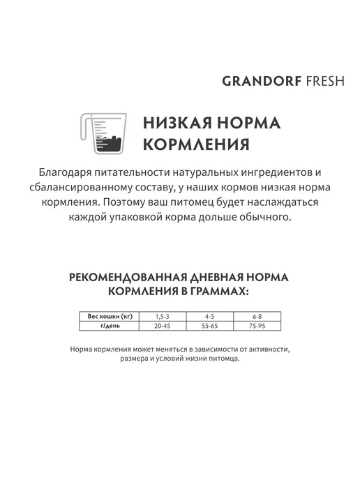 Сухой корм Grandorf' Кошек для собак, стерилизованные, ягненок, 2 кг, фото 5