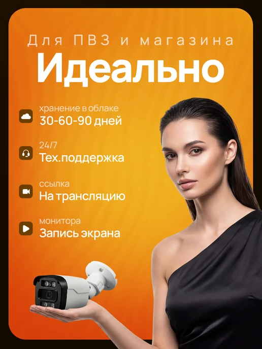Forward системы безопасности Готовый Комплект IP камерa для пвз, белый, фото 2