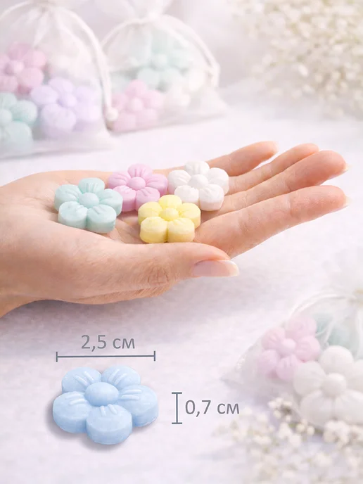Лелисэль Саше ароматические для белья в шкаф, wax melts, голубой, фото 3