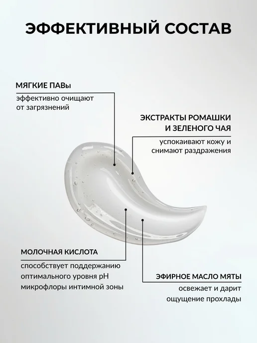 GRUMM Гель для интимной гигиены мужской, 300 мл, фото 2