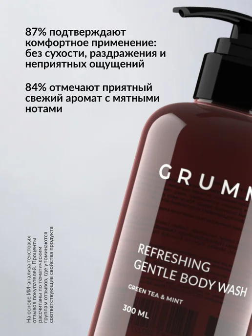 GRUMM Гель для интимной гигиены мужской, 300 мл, фото 5