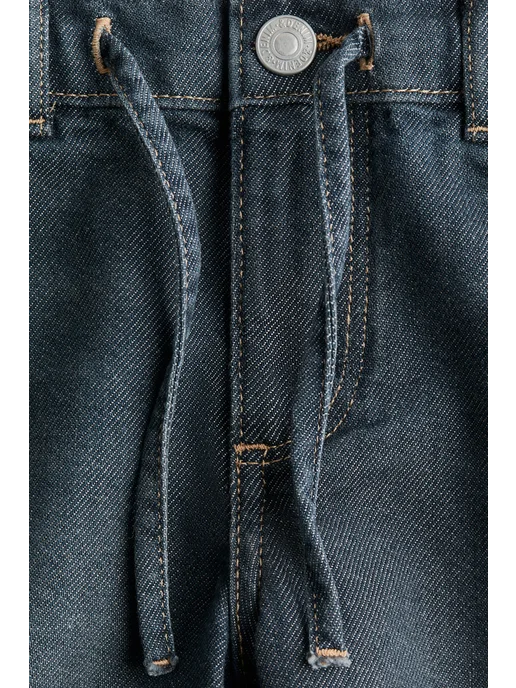 H&M Джинсы с широкими штанинами с вышивкой, синий, фото 2