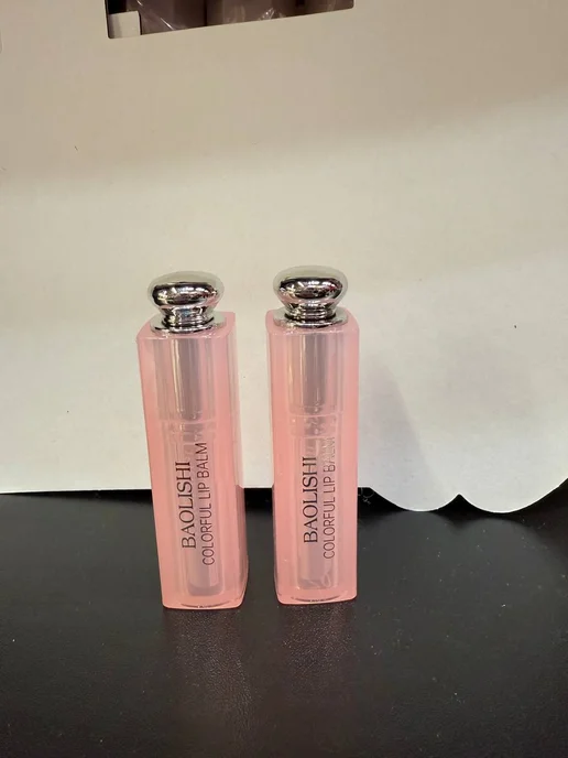 Красота Блеск-бальзам для губ Magic Lip Glow LIP BALM, тон 02, бежевый, фото 3