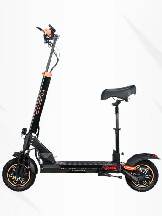 Kugoo Jilong Электросамокат Kugoo Kirin M4 Pro Max, черный, фото 7