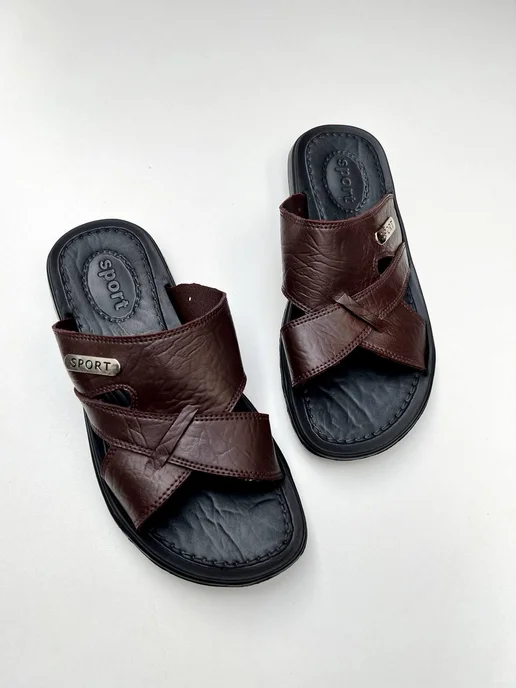 K&h Collection Тапки резиновые летние легкие, черный, фото 2