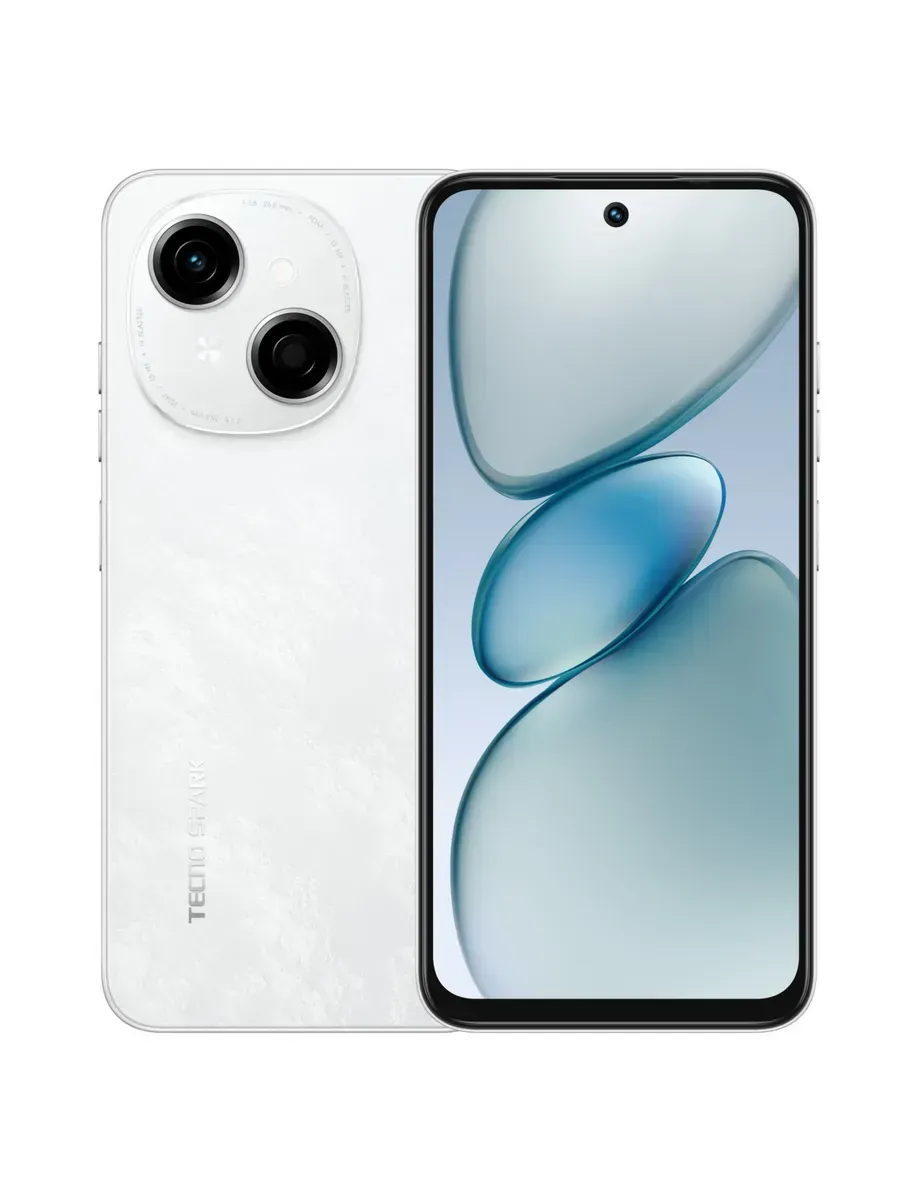 TECNO Смартфон Spark Go 1 2024 3 64 Гб Glittery white