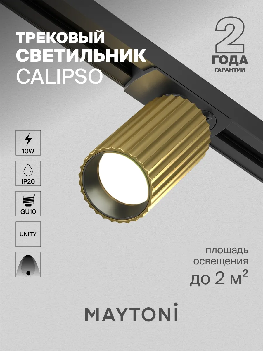 Трековый светильник Maytoni Technical TR218-1-GU10-BS